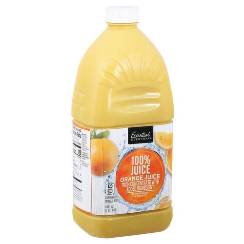 Essential Everyday 100% Juice, Orange Juice