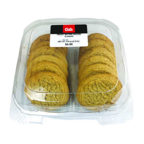 Cub Bakery Peanut Butter Cookies