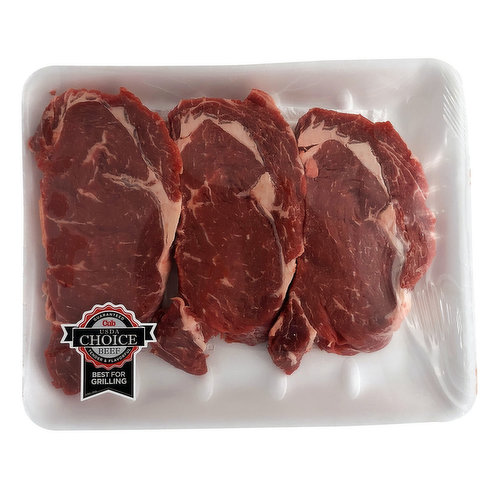 Cub USDA Choice Boneless Beef, Ribeye Steak Value Pack