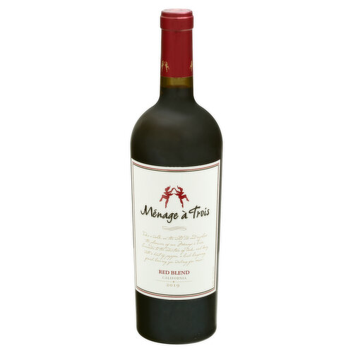 Menage a Trois Red Wine, Red Blend, California