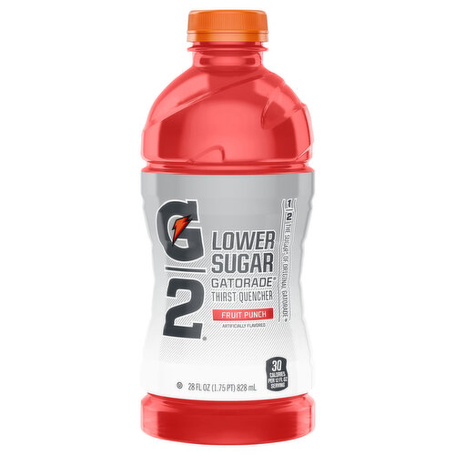 Gatorade G2 Thirst Quencher, Lower Sugar, Fruit Punch