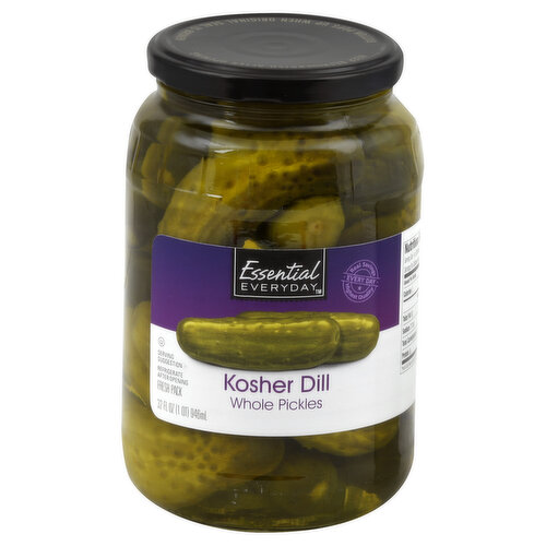 Essential Everyday Pickles, Kosher Dill, Whole