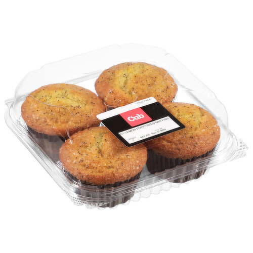 Muffin様✨ Individually Wrapped 4oz Lemon Poppy Seed Muffins | Otis