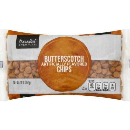 Artificially flavored. Per 1 Tbsp: 80 calories; 3.5 g sat fat (18% DV); 15 mg sodium (1% DV); 11 g total sugars. For recipes, visit www.essentialeveryday.com. 100% quality guaranteed. Like it or let us make it right. That’s our quality promise. 877-932-7948; essentialeveryday.com.