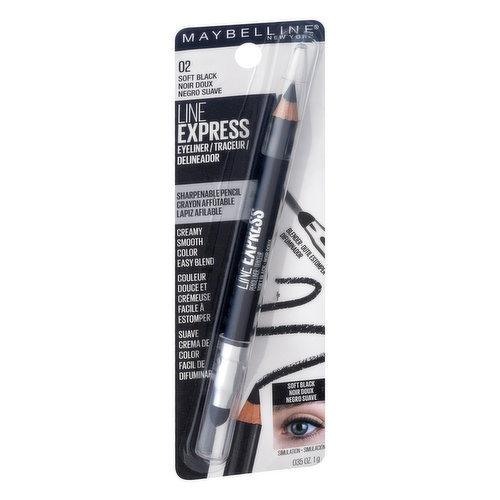 Maybelline Line Express Eyeliner, Soft Black 02