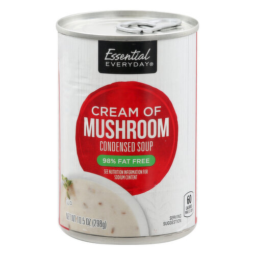 ESSENTIAL EVERYDAY Condensed Soup, Cream of Mushroom, 98% Fat Free