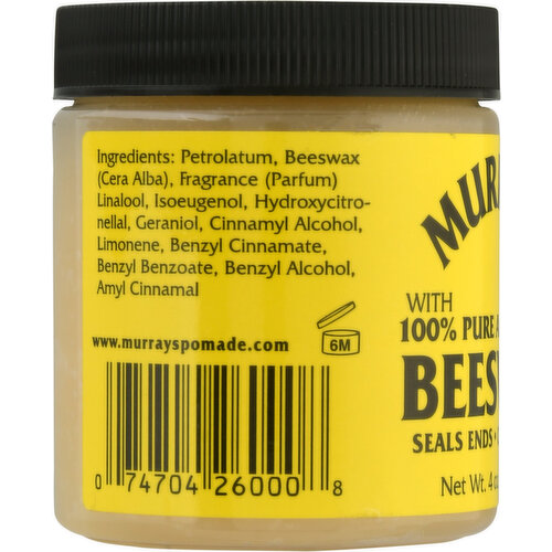 Murray's Pure 100% Australian Beeswax Yellow Beeswax Black Beeswax