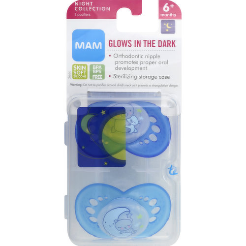 MAM Perfect Pacifiers 6+ Months - Colors May Vary
