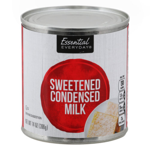 Condensed Milk, Sweetened