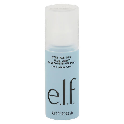 e.l.f. Micro-Setting Mist, Blue Light, Stay All Day