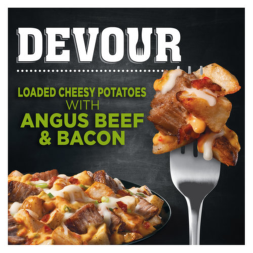 Devour Loaded Cheesy Potatoes with Angus Beef & Smoked Bacon Frozen Meal