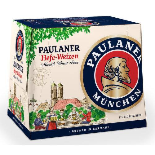 Paulaner Hefe-Weizen 12 Pack Bottles