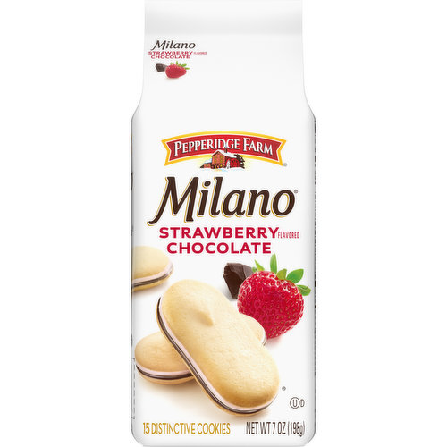 Pepperidge Farm® Milano® Chocolate Strawberry Flavored Cookies