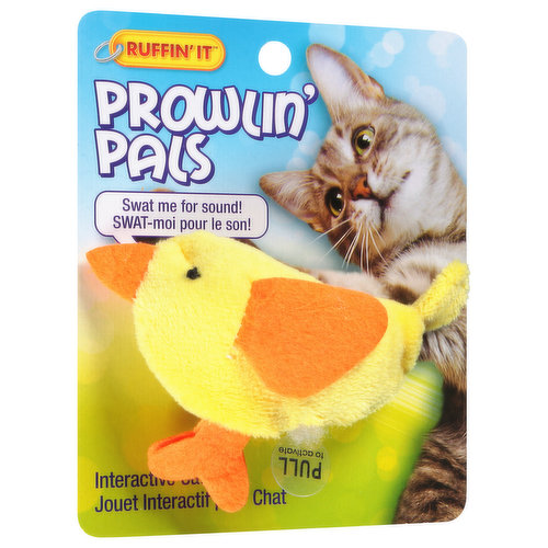 Ruffin' It Prowlin Pals Cat Toy, Interactive