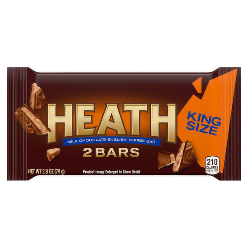 Heath Toffee Bar, English, Milk Chocolate, King Size