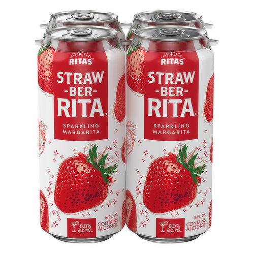 Ritas Margarita, Straw-Ber-Rita, Sparkling