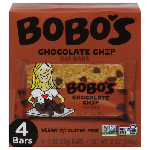 Bobo's Oat Bars, Chocolate Chip
