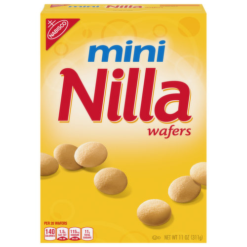 NILLA WAFER Mini Vanilla Wafer Cookies