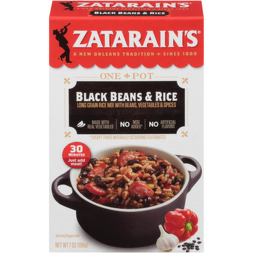 Zatarain's Black Beans & Rice Dinner Mix