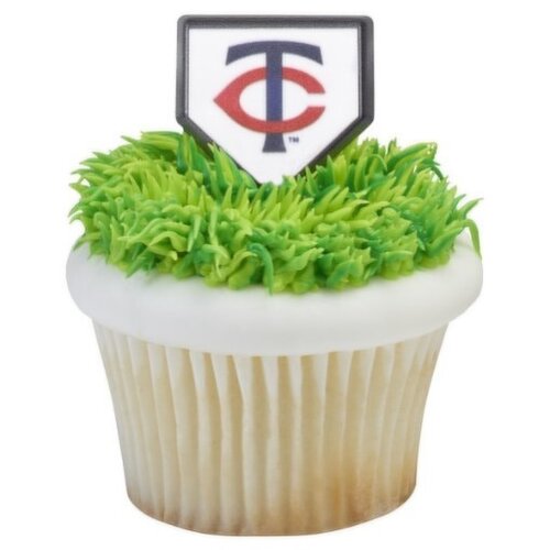 Cub MLB® Home Plate Team logo Minnesota Twins™ Cupcakes