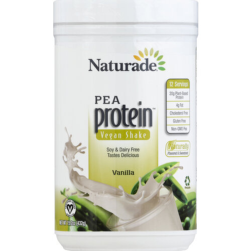 Naturade Pea Protein Vegan Shake, Vanilla