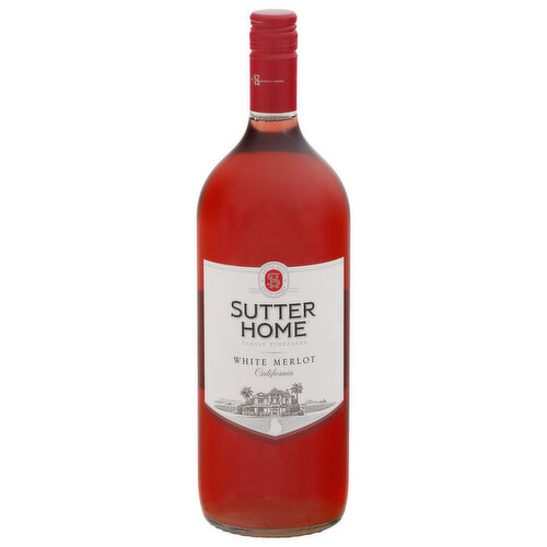 Sutter Home White Merlot, California