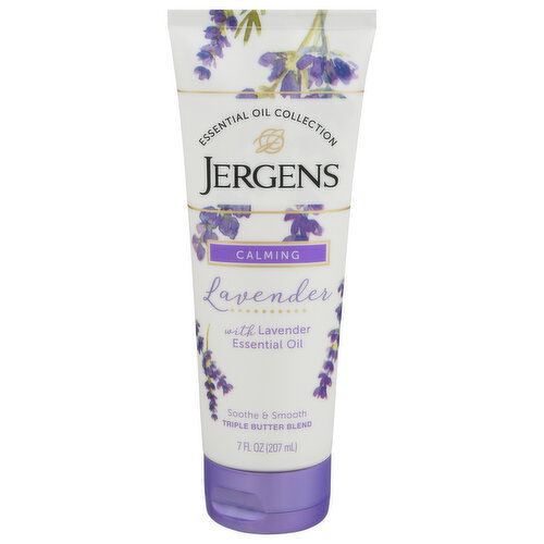 Jergens Triple Butter Blend, Calming, Lavender