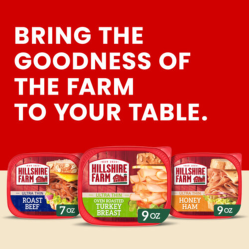 Hillshire Farm Ultra Thin Sliced Oven Roasted Turkey Breast Sandwich Meat