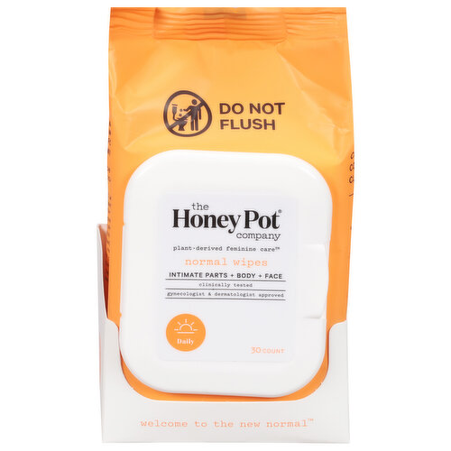 The Honey Pot Company Wipes, Normal