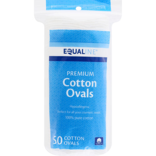  2 pack of 50 premium cotton ovals by UP & UP (Target) : Beauty  & Personal Care