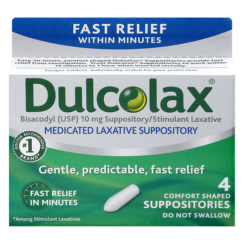 Dulcolax Suppository: Package Insert 