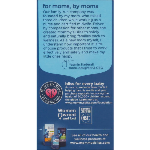 Mommy's Bliss Original Gripe Water 4 fl oz, Children's Health