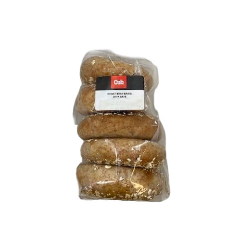 Cub Bakery Wheat Bran Bagels With Oats