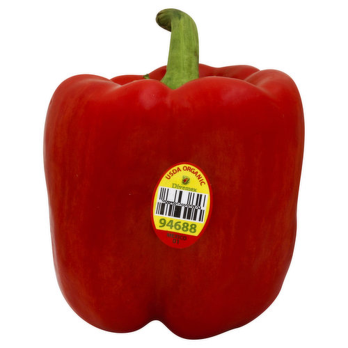 Produce Red Sweet Pepper, Organic