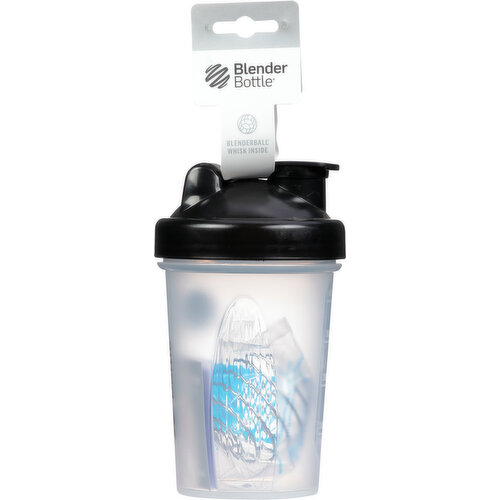 Shaker Bottle with Whisk Ball Blender by BariatricPal