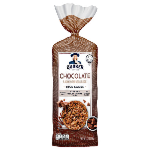 Quaker Rice Cakes, Chocolate