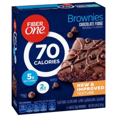 Fiber One Chocolate Fudge Brownies