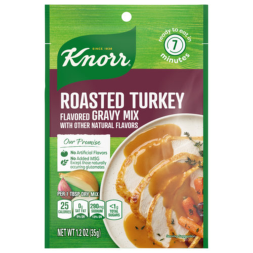 Knorr Gravy Mix, Roasted Turkey Flavored