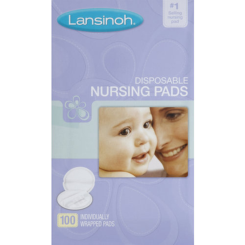 Lansinoh Stay Dry Nursing Pads And Breast Milk Storage Bags 100 Count Each  + New