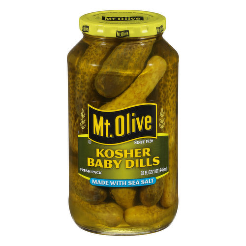 Mt. Olive Kosher Baby Dills