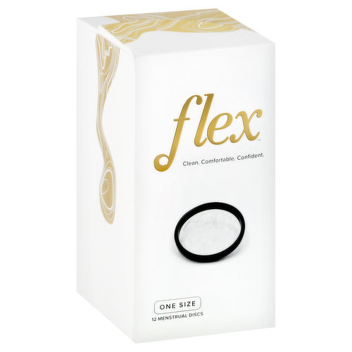 Flex Menstrual Discs, One Size