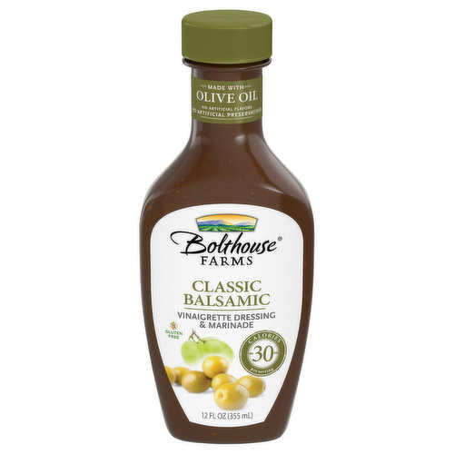 Bolthouse Farms Vinaigrette Dressing & Marinade, Classic Balsamic