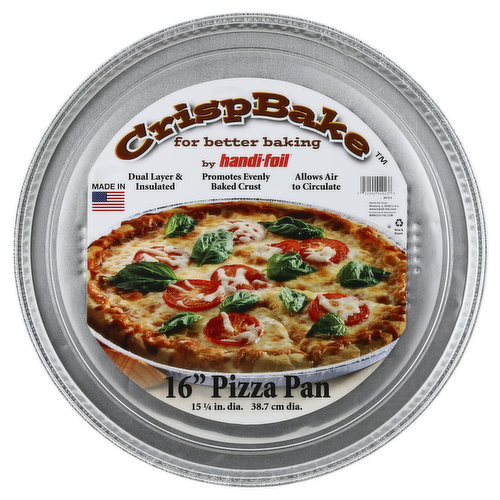 Handi Foil Crisp Bake Pizza Pan, 16 Inch