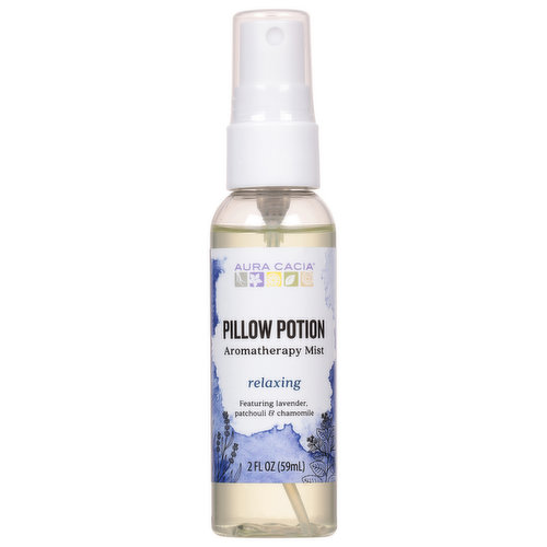 Aura Cacia Aromatherapy Mist, Relaxing, Pillow Potion