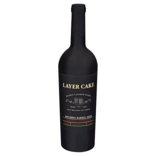 Layer Cake Cabernet Sauvignon, Bourbon Barrel Aged, California, 2018