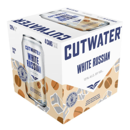 Cutwater Rtd White Russian 4 Pack