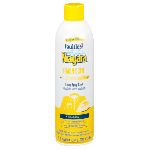 2 Faultless 20 Oz Niagara Original Finish Ironing Spray Starch