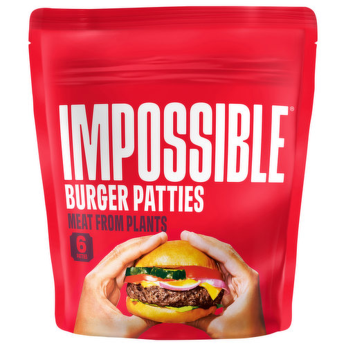 Impossible Meat from Plants, Burger Patties