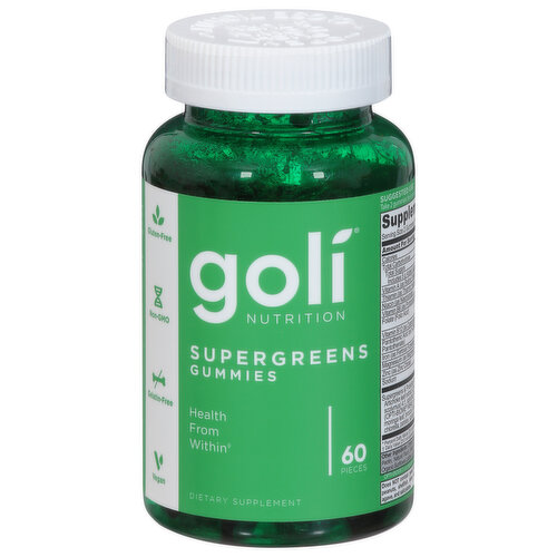 Goli Nutrition Supergreens, Gummies