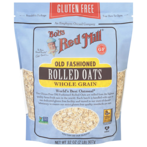 An employee-owned company. To your good health - Bob Moore. World's Best Oatmeal: Our Gluten Free Old Fashioned Rolled Oats are milled from the highest quality farm-fresh oats in the world. Each batch is handled with care in our dedicated gluten free facility and tested in our state-of-the-art laboratory to ensure our strict gluten free quality standards are met. Dear Friends, What we eat in the morning makes all the difference in how we get through the rest of the day. A bowl of nutritious whole grain oatmeal starts you off right and keeps your hunger at bay throughout the morning. In my view, no food on earth is better! To your good health, Bob Moore.